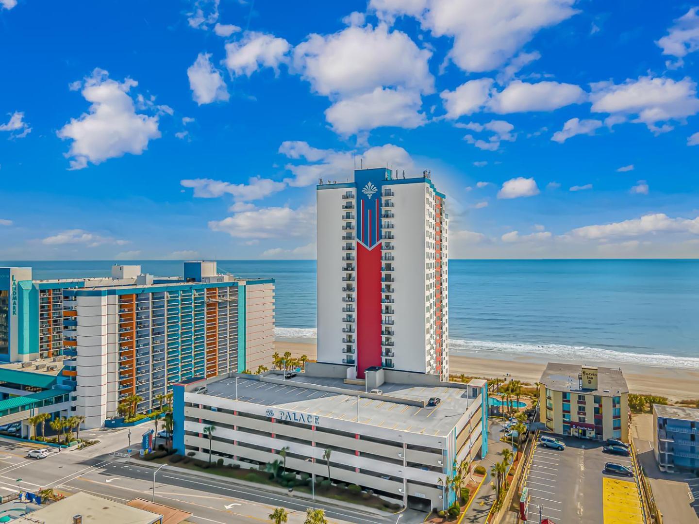 Good Time Charlies Oceanfront Retreat Aparthotel Myrtle Beach Exteriör bild