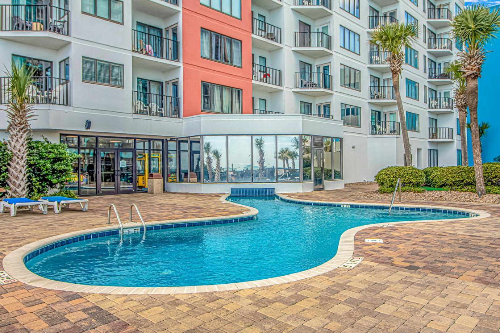 Good Time Charlies Oceanfront Retreat Aparthotel Myrtle Beach Exteriör bild