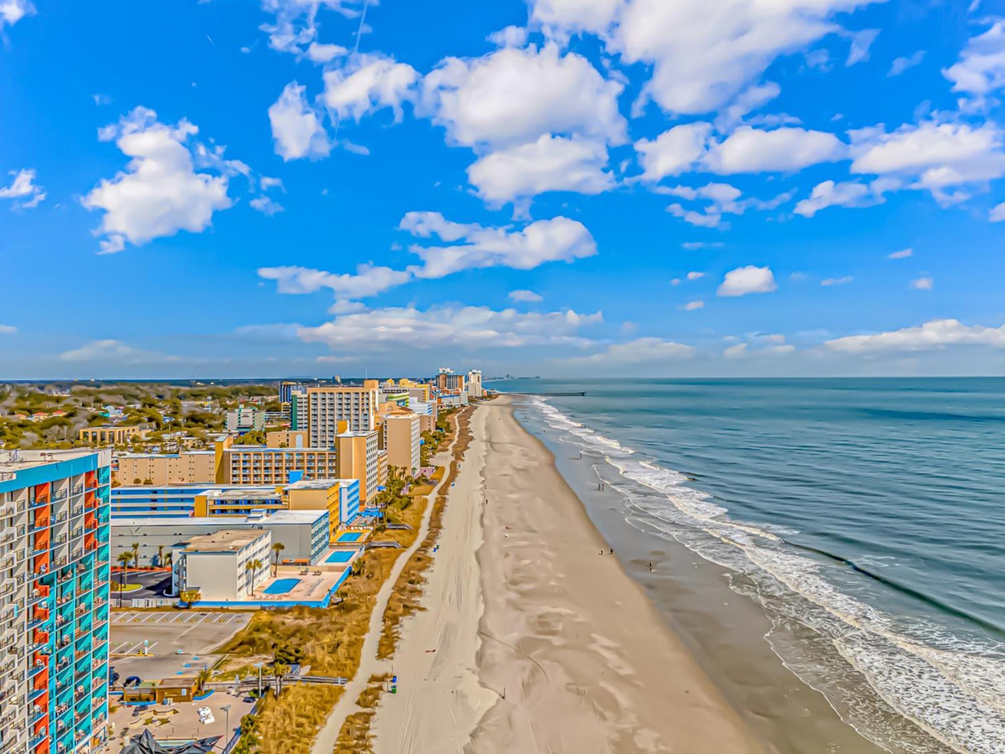 Good Time Charlies Oceanfront Retreat Aparthotel Myrtle Beach Exteriör bild